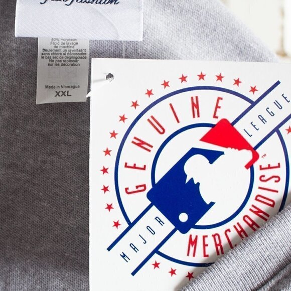 Red Sox V Neck Ladies Shirt , XXL RUNS SMALLER LIKE A LARGE, NWT - Picture 3 of 4